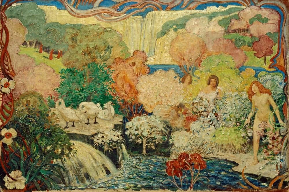 Magia di fiori, 1896 - Berlin, Museen Tempelhof, Schöneberg